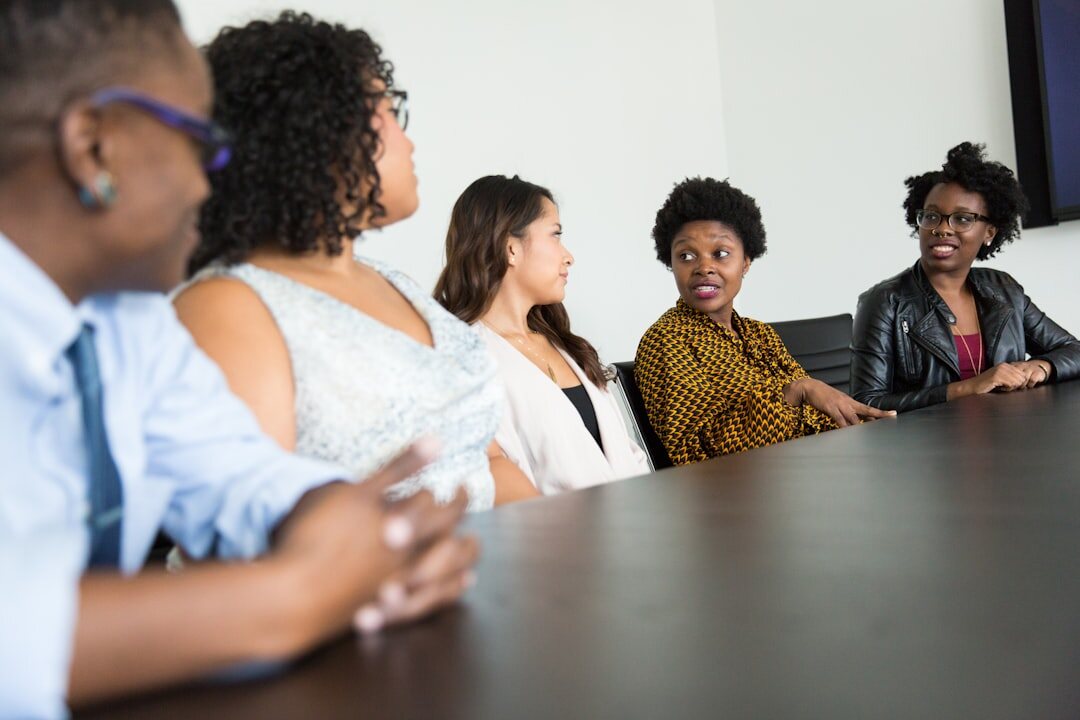 diverse group in communication training